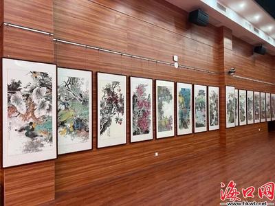 ?？谑协偵絽^開展"喜迎二十大 助力自貿港"文藝作品展[圖]