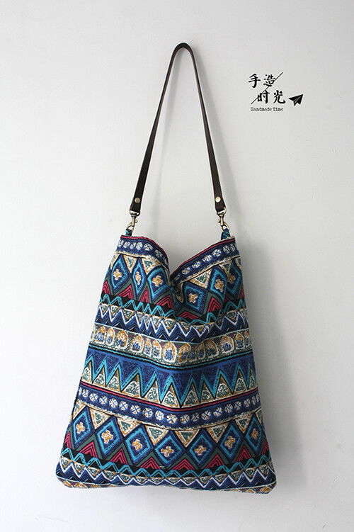 手造時(shí)光 原創(chuàng)手工設(shè)計(jì) 文藝民族風(fēng)真皮肩帶 堆糖,美好生活研究所